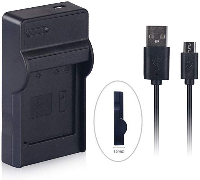 NinoLite USB 형 배터리 충전기 해외 용 교환 플러그 부착 올림푸스 BLM-1 / BLM-5 등 대응 충전기
