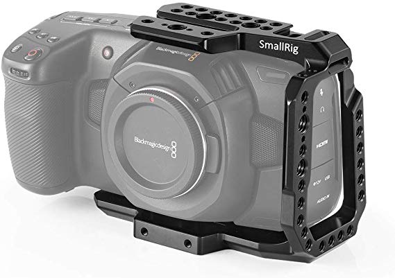 SMALLRIG 하프 케이지 4K / 6K Blackmagic Design Pocket 시네마 카메라 -2254 2254