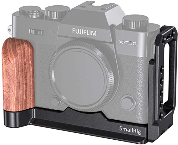 SMALLRIG Fujifilm X-T20 / X-T30 용 L 브라켓 APL2357 L 형 브라켓