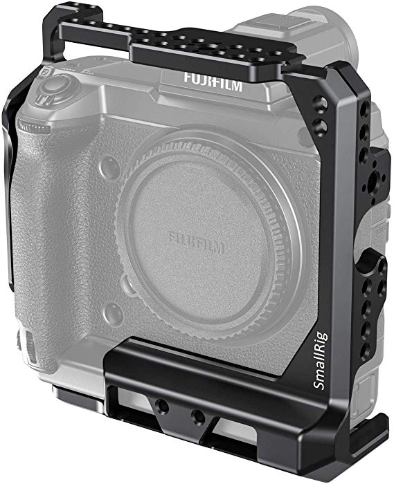 SMALLRIG Fujifilm GFX100 전용 케이지 블랙 착탈 용이 알루미늄 합금 보호 CCF2370 케이지