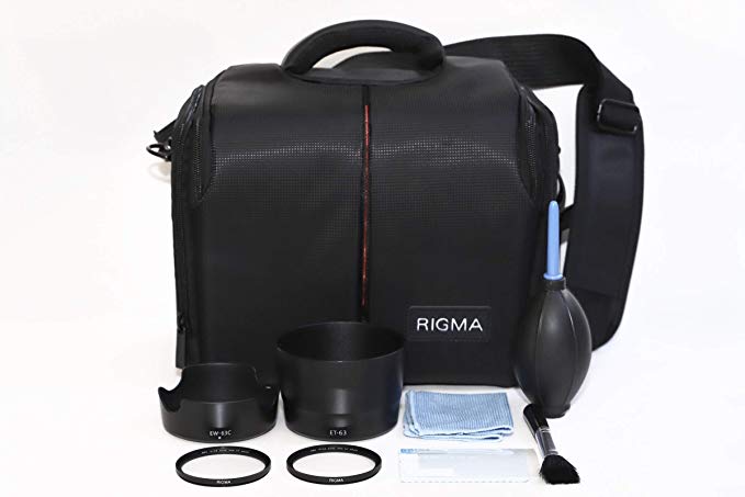 PRO [RIGMA] Canon EOS KISS X10 / X9 더블 줌 키트에 입문 액세서리 9 종 세트 (후드 / 렌즈 보호 필터 / 카메라 가방 / 액정 보