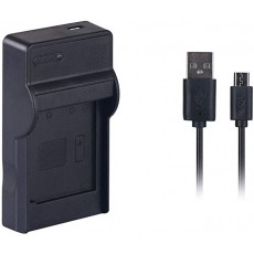 NinoLite USB 형 배터리 충전기 해외 용 교환 플러그 부착 AHDBT-301 배터리 충전기