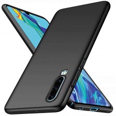 Lanpangzi에 대응 iphone XR 케이스 매우 얇은 안심 보호 하드 케이스 패션 케이스에 스크래치 방지 지문 방지 충격 커버 (블랙) 검정
