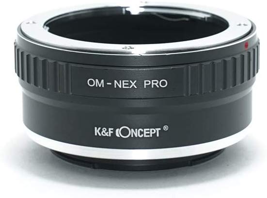 [공인 대리점] K & F 올림푸스 OM -SONY NEX E 마운트 어댑터 PRO 렌즈 크로스인가 om-nex-pro (KFNEXPRO)