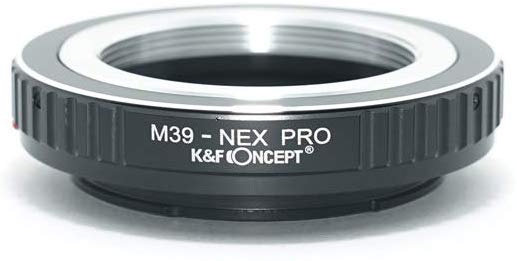 [공인 대리점] K & F 라이카 M39 마운트 -SONY NEX E 마운트 어댑터 PRO 렌즈 크로스인가 m39-nex-pro (KFNEXPRO)