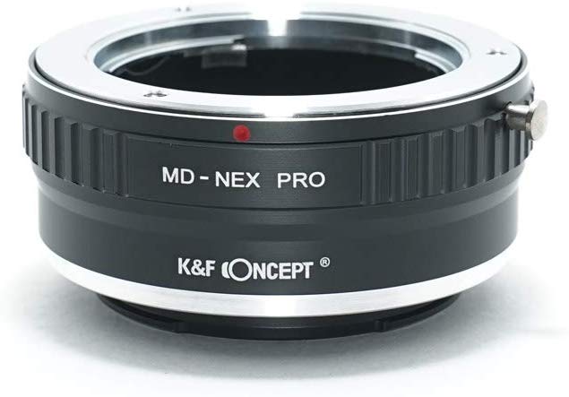 [공인 대리점] K & F 미놀타 MD 마운트 -SONY NEX E 마운트 어댑터 PRO 렌즈 크로스인가 md-nex-pro (KFNEXPRO)