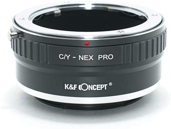 [공인 대리점] K & F 콘탁스 / 야시카 C / Y -SONY NEX E 마운트 어댑터 PRO 렌즈 크로스인가 cy-nex-pro (KFNEXPRO)