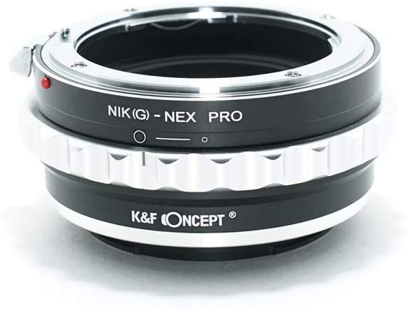 [공인 대리점] K & F 니콘 AI G 렌즈 -SONY NEX E 마운트 어댑터 PRO 렌즈 크로스인가 ng-nex-pro (KFNEXPRO)