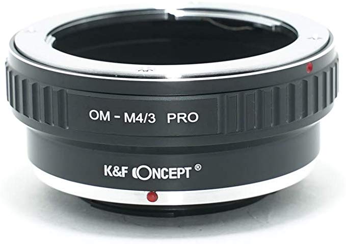 [공인 대리점] K & F 올림푸스 OM 마운트 -m4 / 3 마이크로 포서 즈 어댑터 PRO 렌즈 크로스인가 om-m43-pro (KFM43PRO)