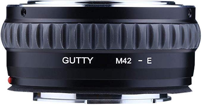 GUTTY M42 렌즈 가티 카메라 렌즈 마운트 어댑터 소니 알파 용 소니 NEX E 마운트 카메라 NEX-7 NEX-6 NEX-5N NEX-5 NEX-C3 NE