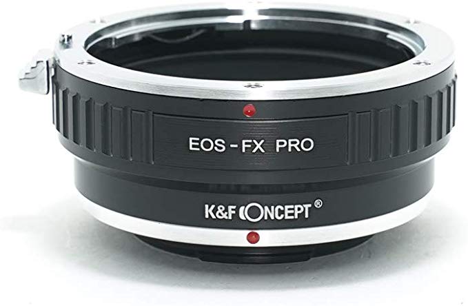 [공인 대리점] K & F 캐논 EOS EF (EF-S) 렌즈 - 후지 X FX 마운트 어댑터 PRO 렌즈 크로스인가 ef-fx-pro (KFFXPRO)