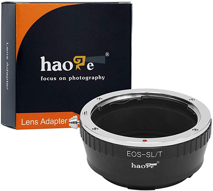 Haoge 수동 렌즈 마운트 어댑터 캐논 Canon EOS EF EFS 렌즈 - Leica 라이카 L 마운트 카메라 용 T, Typ 701 Typ701, TL, 