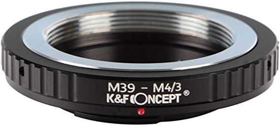 K & F Concept 렌즈 마운트 어댑터 KF-39M43 (라이카 L 마운트 렌즈 → 마이크로 포 서드 마운트 변환)