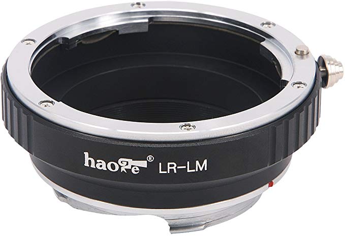 Haoge 렌즈 마운트 어댑터 for Leica R 마운트 렌즈 to Leica m-mount 카메라 등 m240, m240p, m262, m3, m2, m1, 