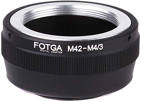 Fotga 어댑터 링 M42 렌즈 → 마이크로 4/3 마운트 카메라 Olympus Panasonic 디지털 SLR 카메라에 대응 【병행 수입품] D1454