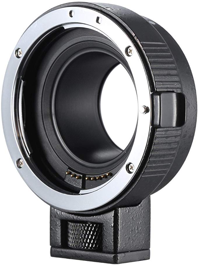 Andoer EF-EOSM 렌즈 마운트 어댑터 자동 노출 오토 포커스 자동 조리개 Canon EF / EF-S 시리즈 렌즈 전용 EOS M EF-M M2 M3 M