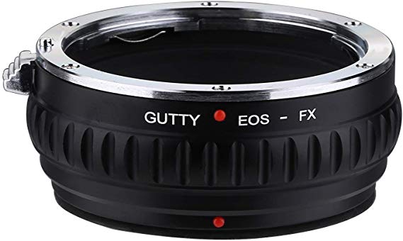 GUTTY eos 렌즈 마운트 어댑터 EOS-FX Canon EF EF-S 마운트 렌즈 -Fujifilm 후지 FX X 마운트 렌즈 어댑터 xperia xa2 x