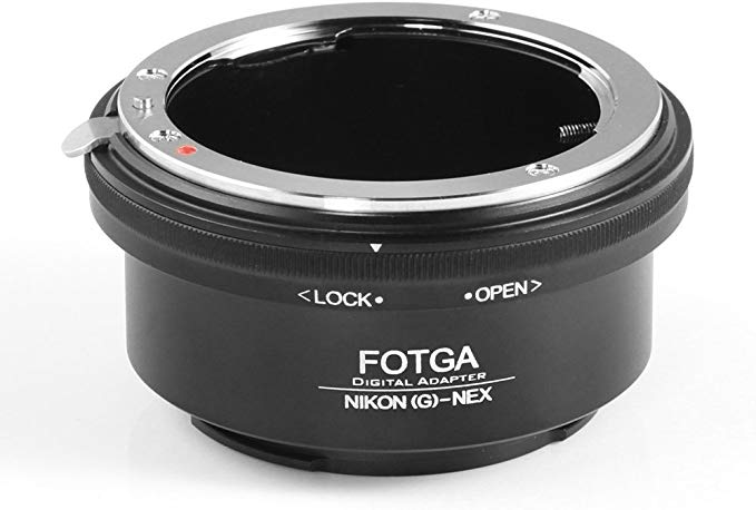 FOTGA NIKON (G) -NEX 마운트 어댑터 NIKON G 렌즈 E 마운트 카메라에