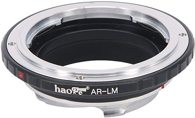 Haoge 렌즈 마운트 어댑터 Konica AR 렌즈 to Leica m-mount 카메라 등 m240, m240p, m262, m3, m2, m1, CL, m4