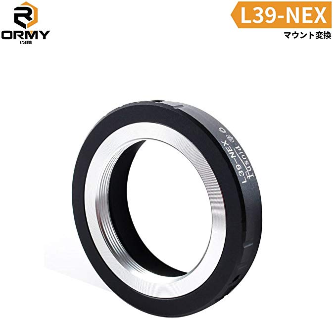 ORMY 스크류 망토 어댑터 마운트 변환 어댑터 라이카 L 마운트 렌즈 → Sony α 시리즈 / Nex 시리즈 E 카메라 장착 용 마운트 어댑터 (L39-NEX