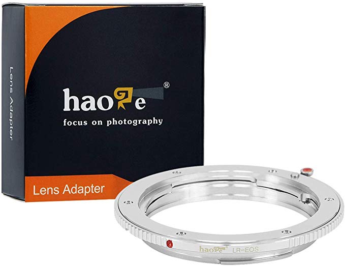 Haoge 렌즈 마운트 어댑터 for Leica R 마운트 렌즈 to Canon EOS EF EF - S 마운트 카메라