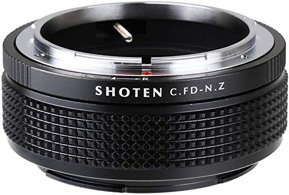 SHOTEN 마운트 어댑터 CFD-NZ (캐논 FD 마운트 렌즈 → 니콘 Z 마운트 변환)