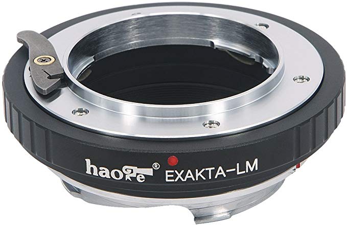 Haoge 렌즈 마운트 어댑터 for Exakta Exa 마운트 렌즈 to Leica m-mount 카메라 등 m240, m240p, m262, m3, m2, m