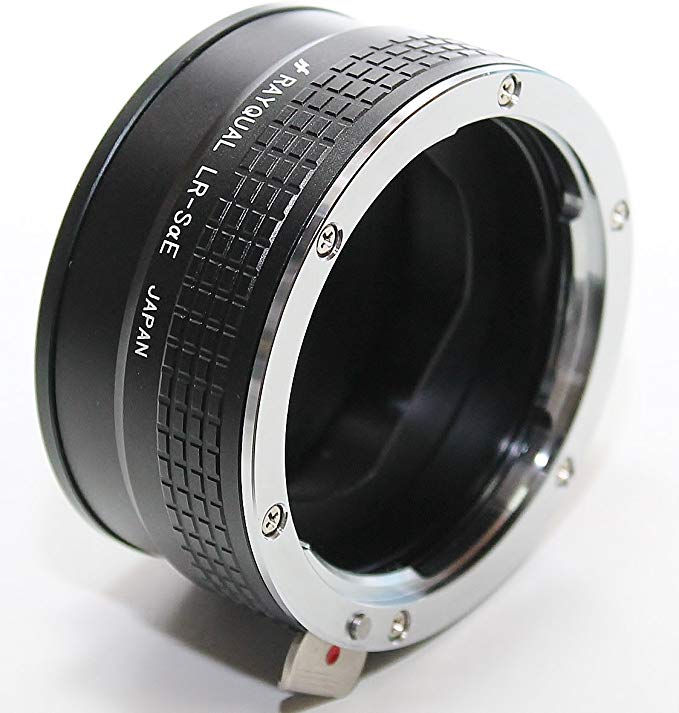 RAYQUAL 마운트 어댑터 Leica R 마운트 렌즈 -SONY αE 마운트 바디 LR-SaE (APS-C 용)