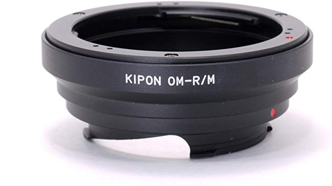 KIPON 올림푸스 OM 마운트 렌즈 - 리코 GXR A12 / 라이카 M 마운트 어댑터 OM-R / M