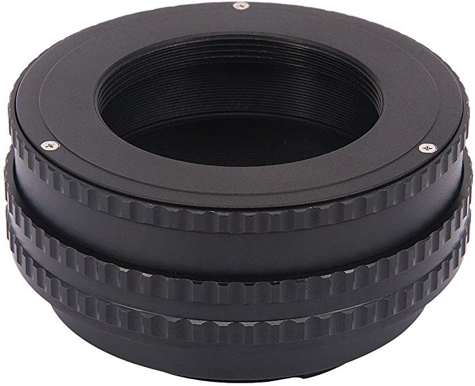 Haoge 매크로 포커스 렌즈 마운트 어댑터 내장 Focusing Helicoid for m42 42 mm 스크류 마운트 렌즈를 Sony NEX 카메라 e-mou