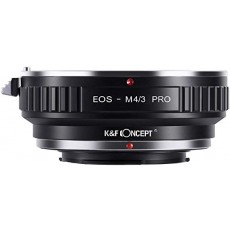K & F Concept 마운트 어댑터 Canon EOS 렌즈 -M4 / 3 카메라 장착 PRO 무광택 마무리 반사 방지 메이커 직영점
