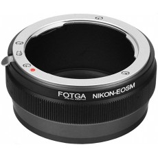 (호토가) FOTGA 니콘 F 마운트 어댑터 렌즈 캐논 EOS M EF-M 미러리스 카메라