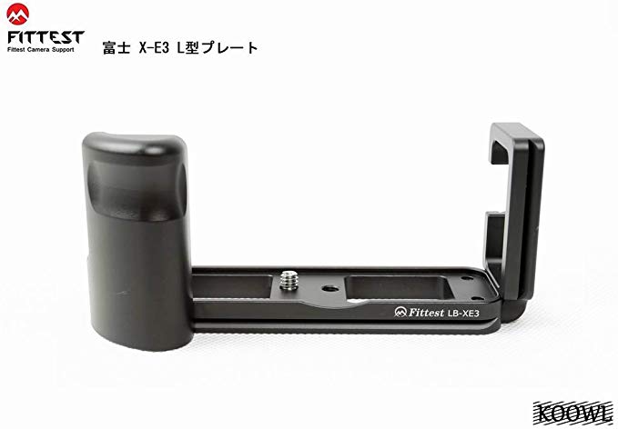 Fujifilm Fuji 후지 XE3 XE3 X E3 L 형 플레이트 L 형 빠른 릴리즈 플레이트, Koowl 제 컴팩트 네스가 뛰어난 분리형, 내마모성, 내 부