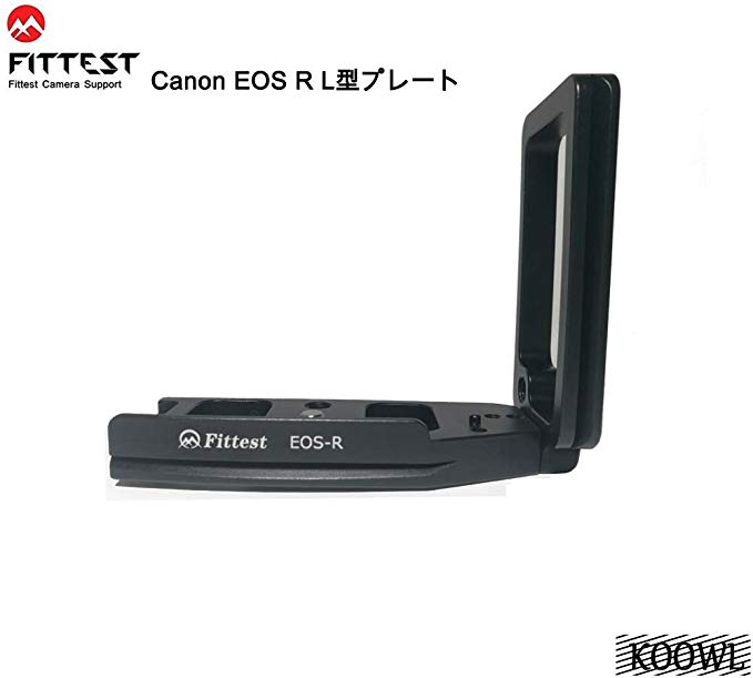 Canon 캐논 EOS R EOSR l 플레이트 L 형 빠른 릴리즈 플레이트, Koowl 제 알카 스위스 호환 1/4 