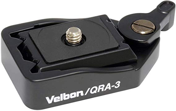 Velbon 삼각대 액세서리 QRA-3 퀵 세트 레버 잠금 QRA-3 시스템 알루미늄 474162