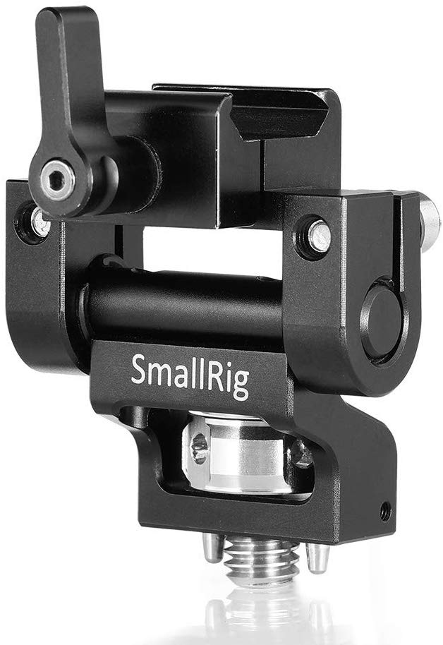 SMALLRIG 모니터 홀더 마운트 Arri 액세서리 핀 -NATO 레일 규격 180 ° 조절 -2256