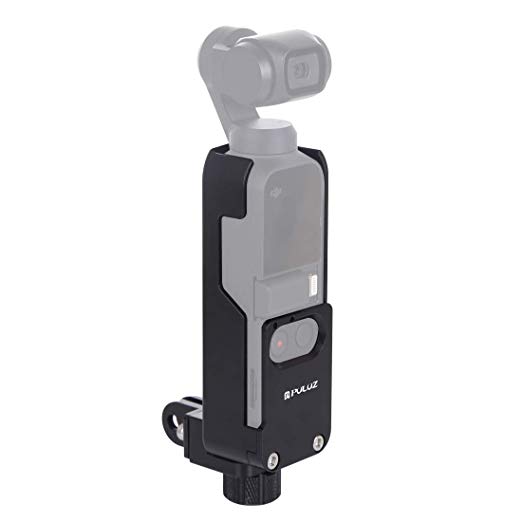 PULUZ DJI OSMO Pocket 케이스 OSMO Pocke 하우징 쉘 CNC 알루미늄 합금 보호 커버 1/4 나사 구멍 좋은 냉각성 삼각대 / 모노 포드와