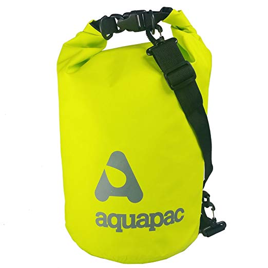 AQUAPAC 방수 가방 트레일 증명 드라이 가방 15L 어깨 끈있는 그린 733 그린