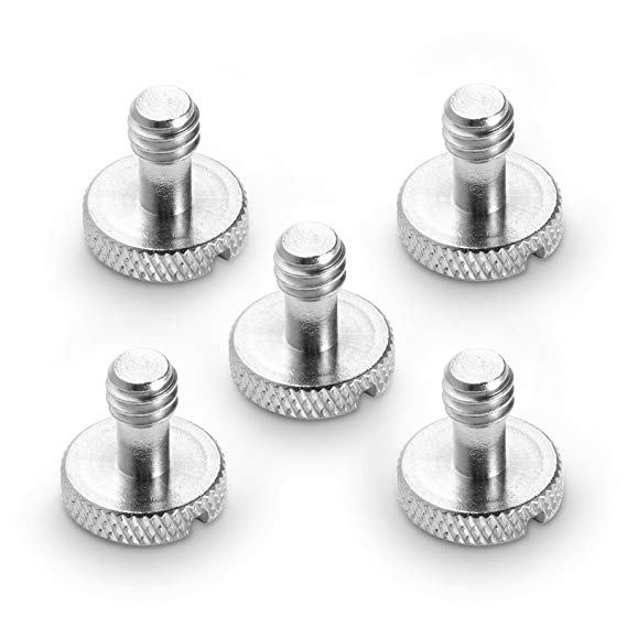 SmallRig 1/4 인치 나사 카메라 고정 나사 5 개 세트 1/4 인찌노부 1/4 