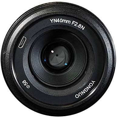 YONGNUO YN40mm F2.8N 단 초점 렌즈 니콘 F 마운트 풀 사이즈 대응 비구면 렌즈 사용 표준 렌즈