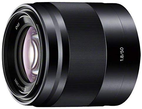 소니 SONY 단 초점 렌즈 E 50mm F1.8 OSS APS-C 포맷 전용 SEL50F18-B