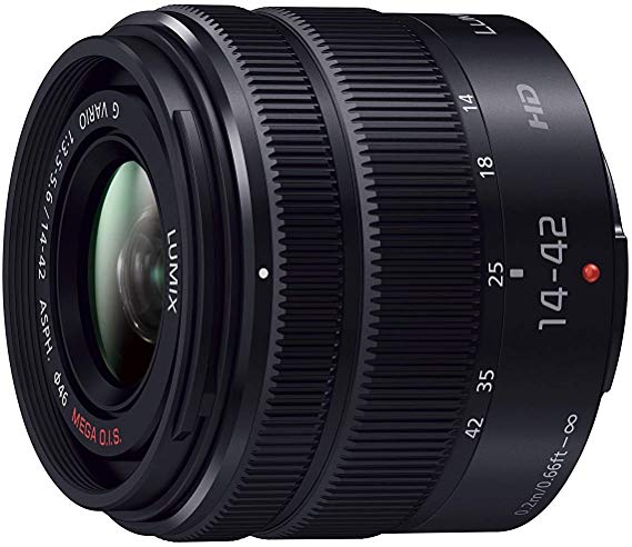 파나소닉 표준 줌 렌즈 마이크로 포서 즈용 루믹스 G VARIO 14-42mm / F3.5-5.6 II ASPH./MEGA O.I.S. 블랙 H-FS1442A-K