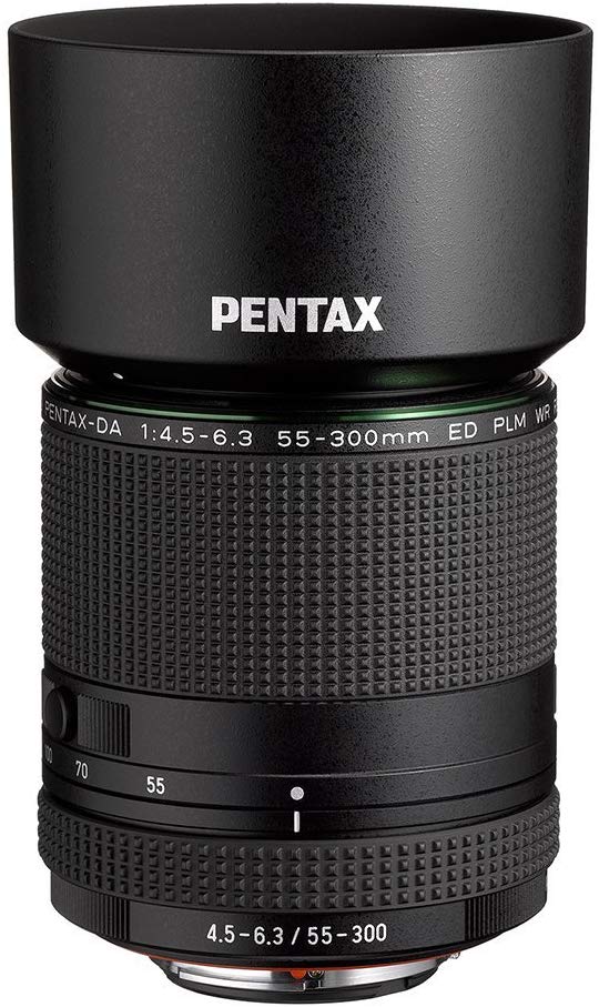 PENTAX 망원 줌 렌즈 HD PENTAX-DA55-300mmF4.5-6.3ED PLM WR RE K 마운트 APS-C 사이즈 21277