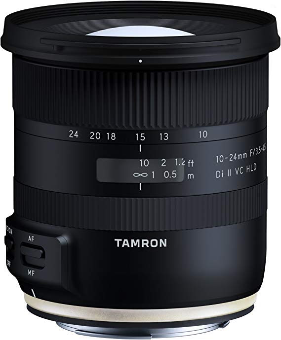 TAMRON 초광각 줌 렌즈 AF10-24mm F3.5-4.5 DiII VC HLD 캐논 APS-C 전용 B023E