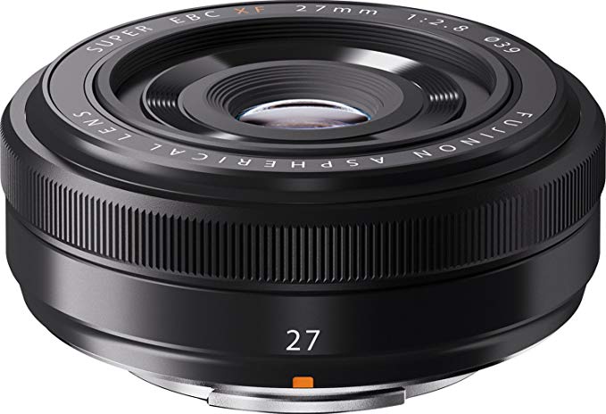 FUJIFILM XF 렌즈 FUJINON XF27mm F2.8 단 초점 광각 F XF27mmF2.8 블랙 [병행 수입품]