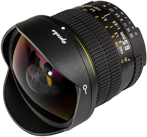 Opteka 아뿌테카 6.5mm f / 3.5 고해상도 비구면 어안 렌즈 for Nikon 회장님 [일본 정품]