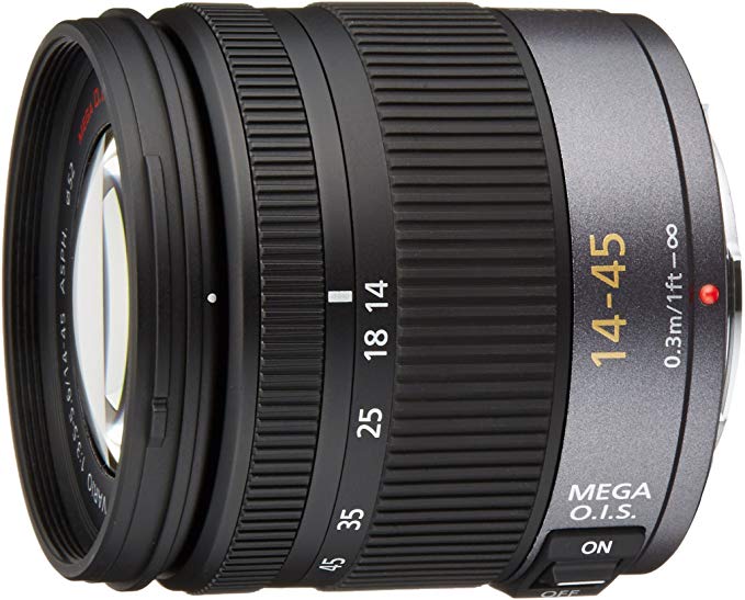 파나소닉 표준 줌 렌즈 마이크로 포서 즈용 루믹스 G VARIO 14-45mm / F3.5-5.6 ASPH / MEGA O.I.S. H-FS014045