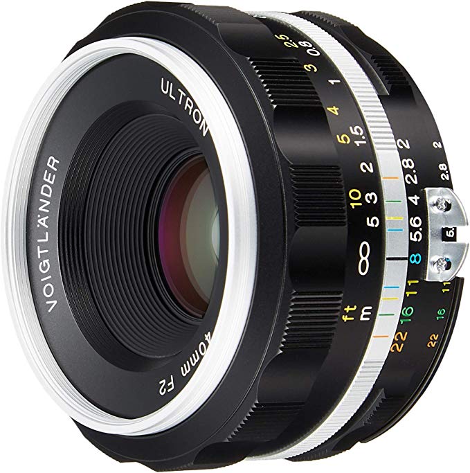 VoightLander ULTRON 40mm F2 Aspherical SL IIS 실버 테두리 231665