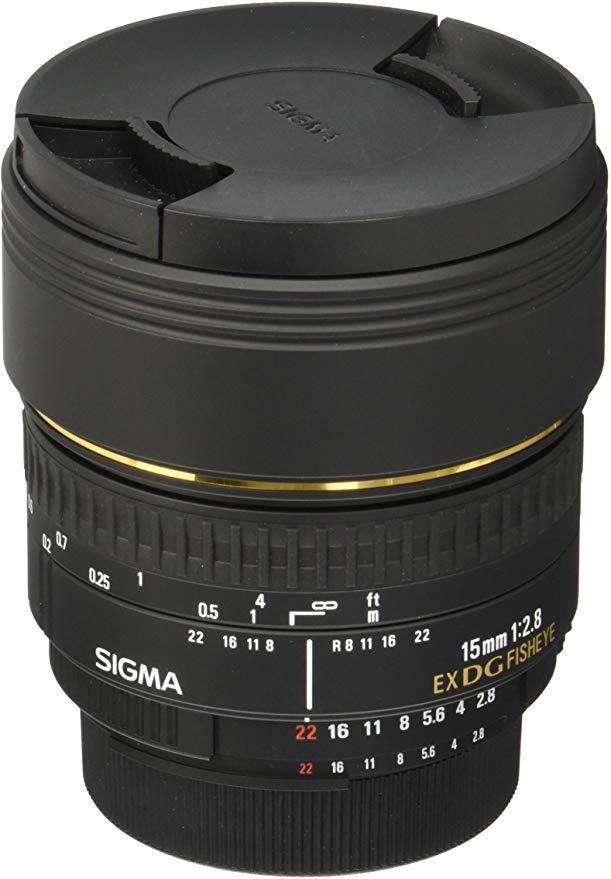 SIGMA 단 초점 어안 렌즈 15mm F2.8 EX DG DIAGONAL FISHEYE 니콘 대각선 어안 풀 사이즈 대응 476441