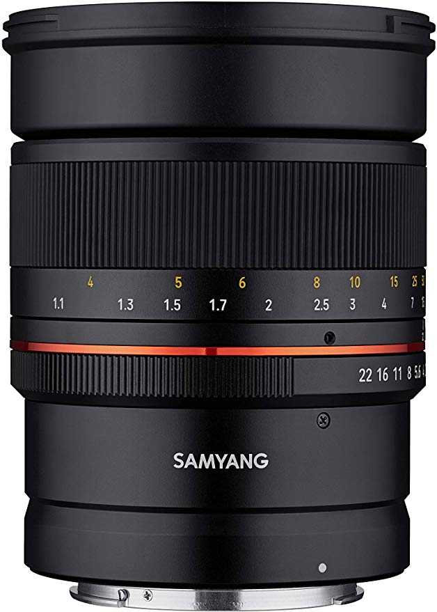 SAMYANG 단 초점 망원 렌즈 MF 85mm F1.4 RF 캐논 RF 용 885885